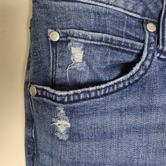 Boot cut button fly 10 long Simply Vera jeans - Picture 3 of 6